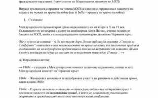 Какой документ является основным в международном гуманитарном праве