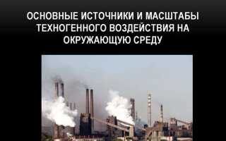 На какие виды подразделяются опасные воздействия на окружающую среду для практических нужд