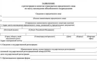 Что такое обособленное подразделение юридического лица для налоговой