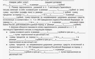 Прислали письмо о долге которого нет
