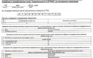 Как получить лист записи егрюл в налоговой электронно