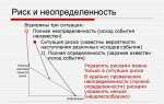 Риск выполнения или невыполнения как правильно