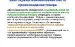 Что такое наименование места происхождения товара