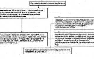Какие органы входят в систему федеральных органов исполнительной власти