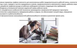 Что такое режим труда и отдыха