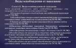 Чем отличается освобождение от уголовной ответственности от освобождения от наказания