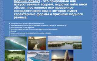 Что такое акватория водного объекта