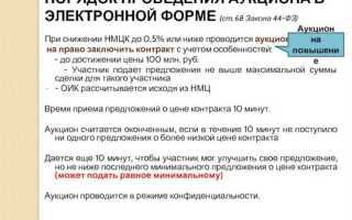 Что такое аукцион по 44 фз понятие