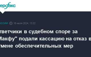 Когда вступает в силу определение об отмене обеспечительных мер