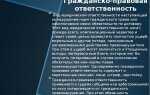 Штраф это какой вид ответственности