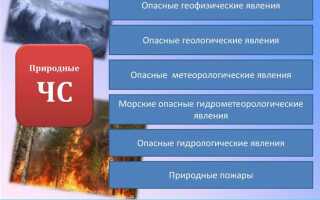 Что такое предупреждение чрезвычайных ситуаций
