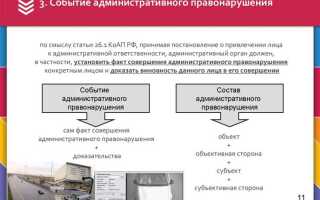 Что такое длящегося административного правонарушения пдд