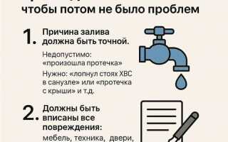 Что делать если управляющая компания не составляет акт о затоплении квартиры