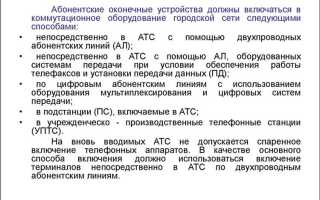 Услуги общедоступной электросвязи что к ним относится