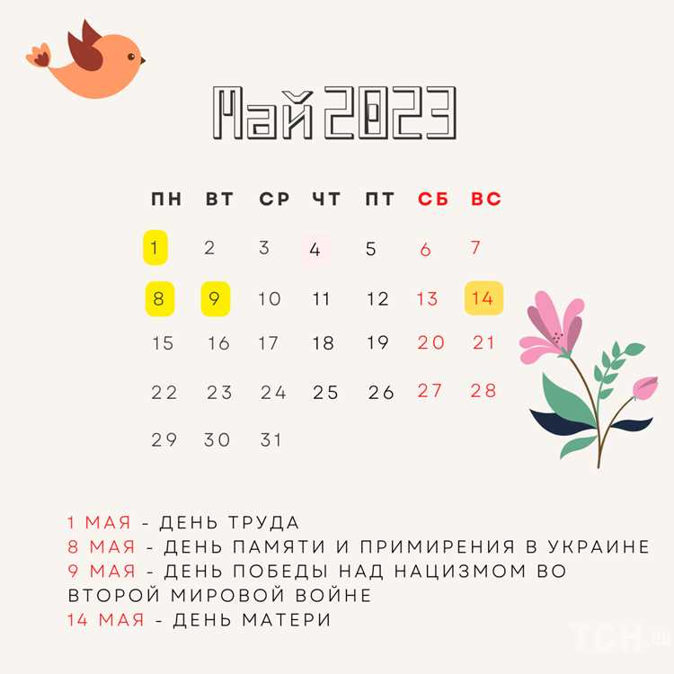 Праздники для детей и семейные мероприятия мая