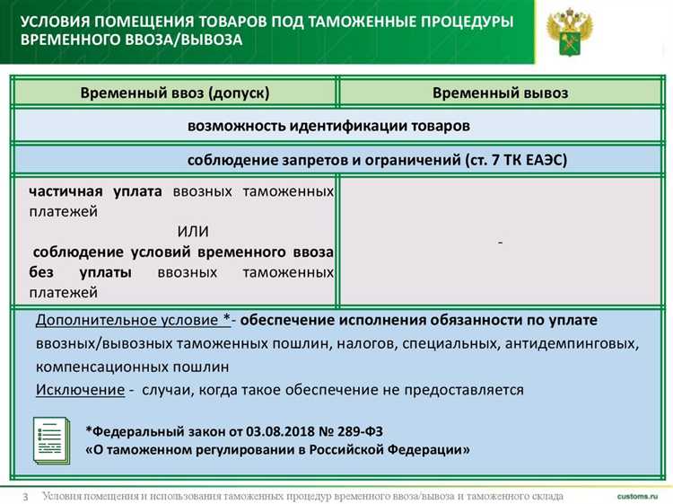 Проблемы, возникающие при временном ввозе товаров, и способы их решения
