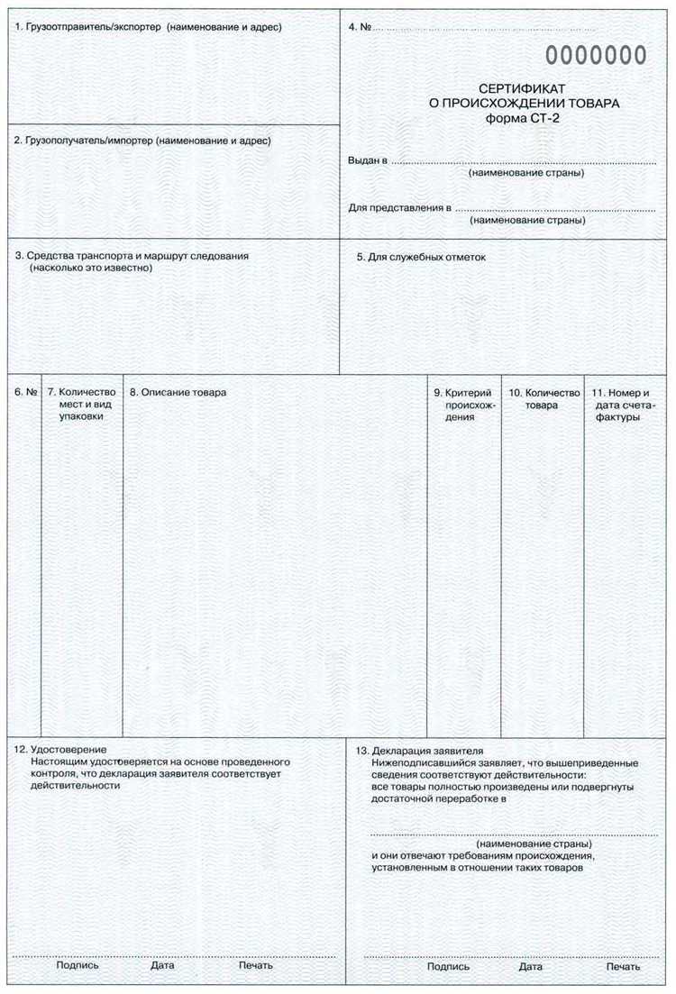 Как избежать ошибок при оформлении сертификата происхождения