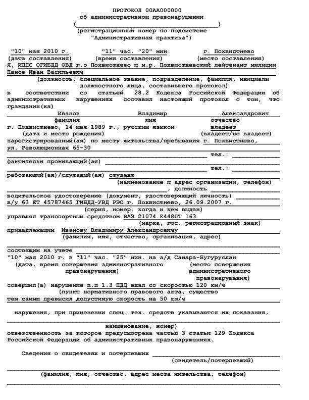 Какие органы могут составить протокол об административном правонарушении