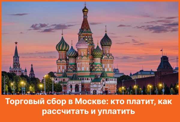 Отличия торгового сбора от других налогов на бизнес