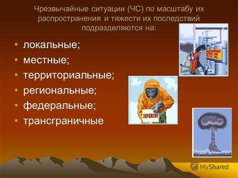 Последствия для населения и имущества на территории ЧС
