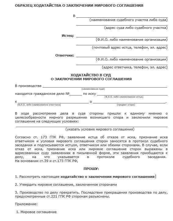 Процесс подачи и рассмотрения заявления в суде