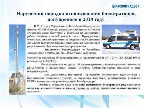 Ответственность за нарушение установленных требований