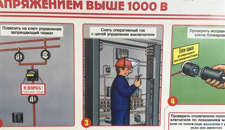 Использование средств индивидуальной защиты при проверке неисправности