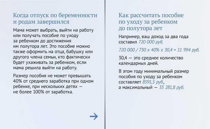 Какие доходы включаются в расчет декретных
