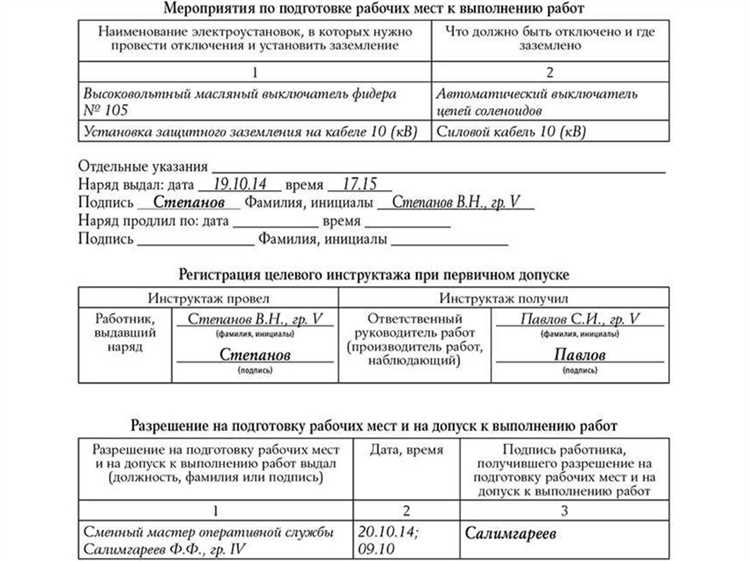 Контроль исполнения распоряжений и проверка оборудования