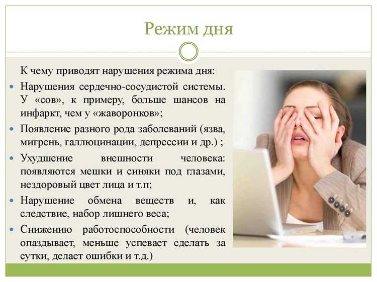 Организация перерывов для восстановления работоспособности