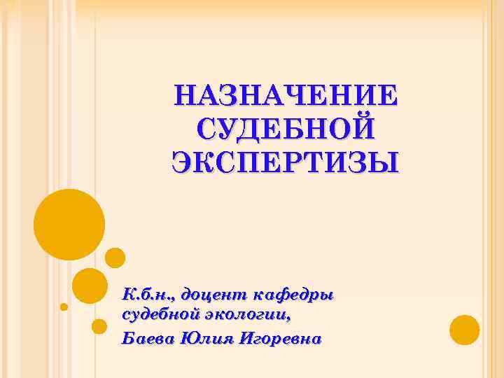 Что указывается в постановлении о назначении судебной экспертизы