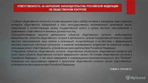 Контроль за соблюдением прав человека: обязанности и органы