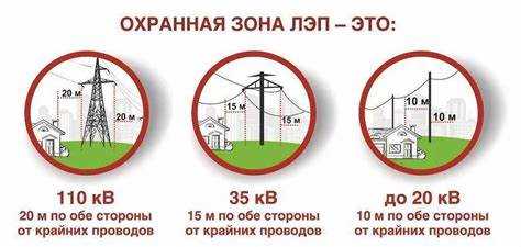Допустимые виды строительства и посадки деревьев под ЛЭП
