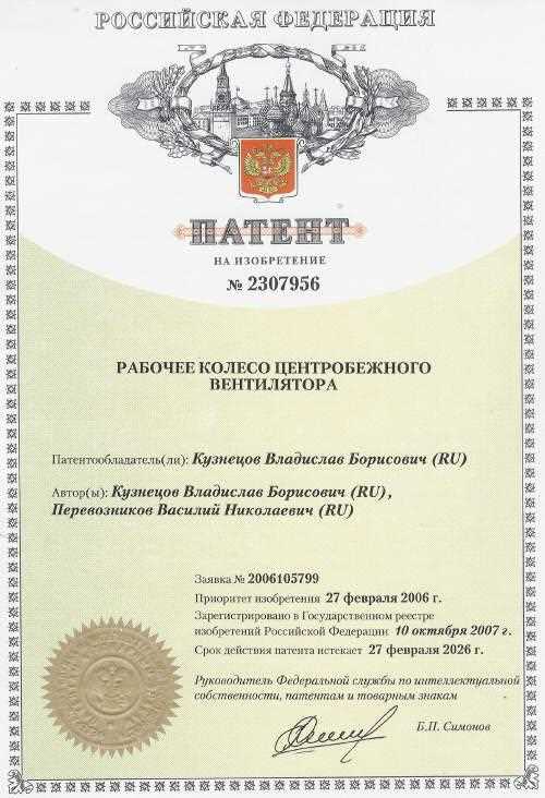 Патент с какого года ввели