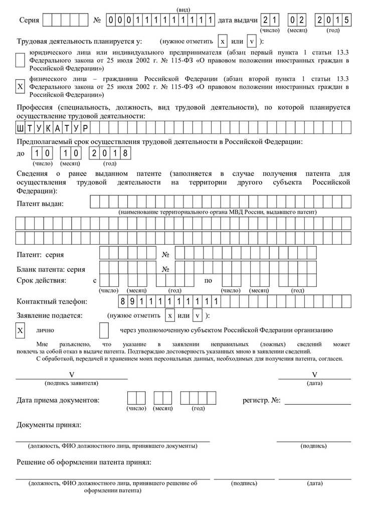Влияние количества сотрудников и площади бизнеса на цену патента