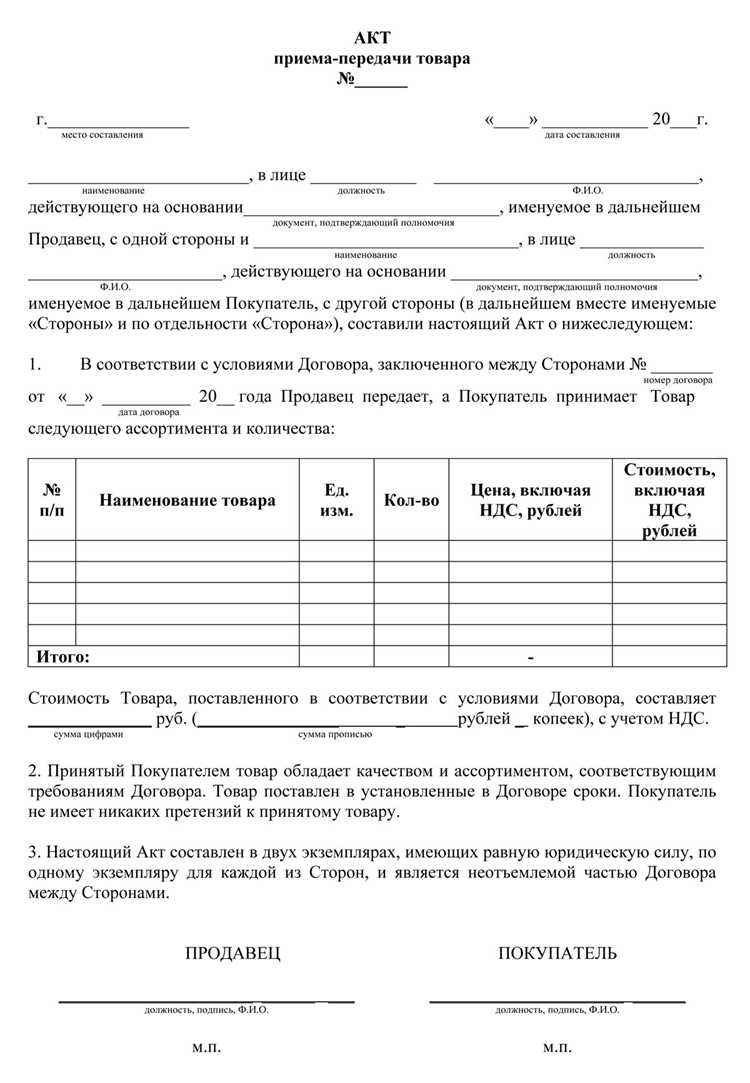 Согласование с покупателем времени и способа передачи