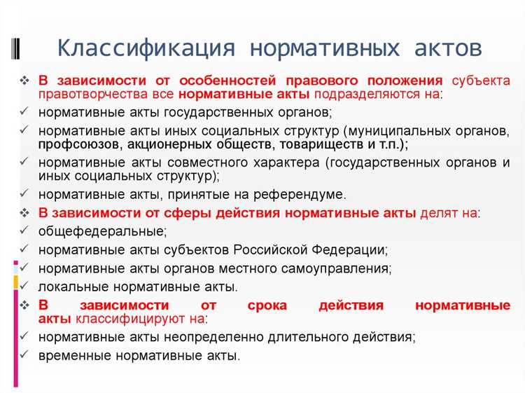 Юридическая сила подзаконных актов в контексте конституционного контроля