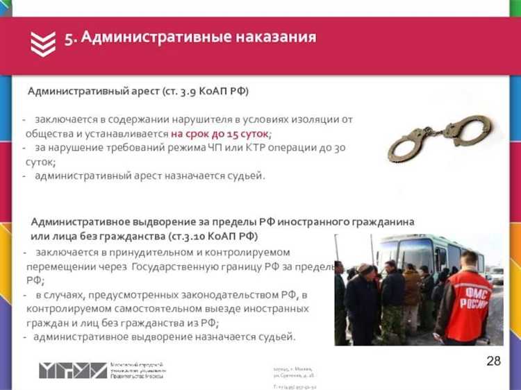 Места для отбывания административного ареста в Москве