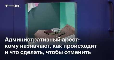 Где отбывают административный арест в москве
